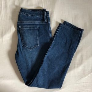 Athleta Sculptek Skinny Dark Wash Jeans 0